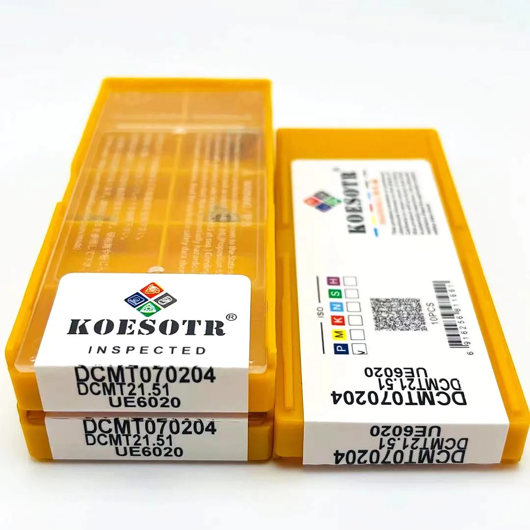 Токарный инструмент DCMT070204 UE6020 высокоточное фрезерование токарный для металла DCMT