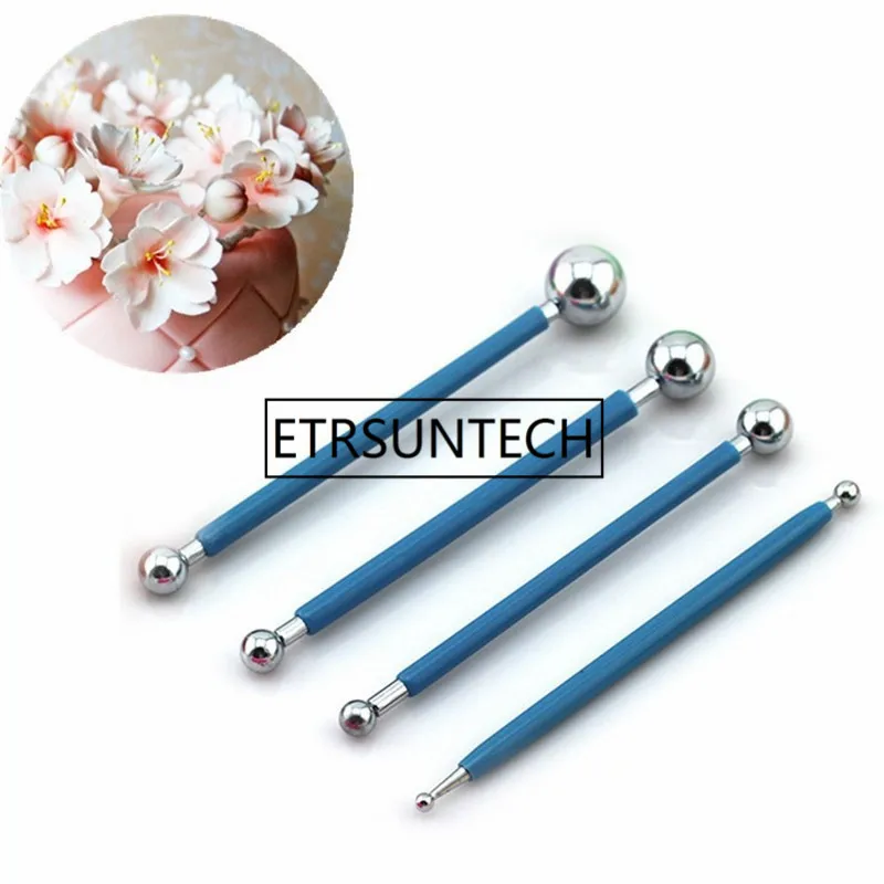

50Set Bakery Cake Carving Tools DIY Spherical Ball Stick Bake Cake Decor Mold Baking Kitchen Supplies
