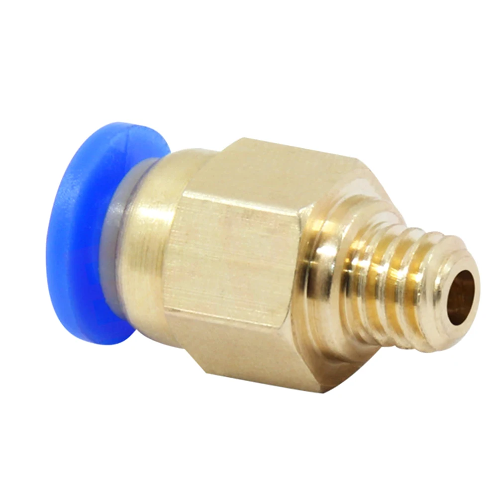 

Quick Coupler Parts Tube Pneumatic Connector Metal Straight Fitting Joint Accessories 3D Printer Durable J-head Extruder Remote