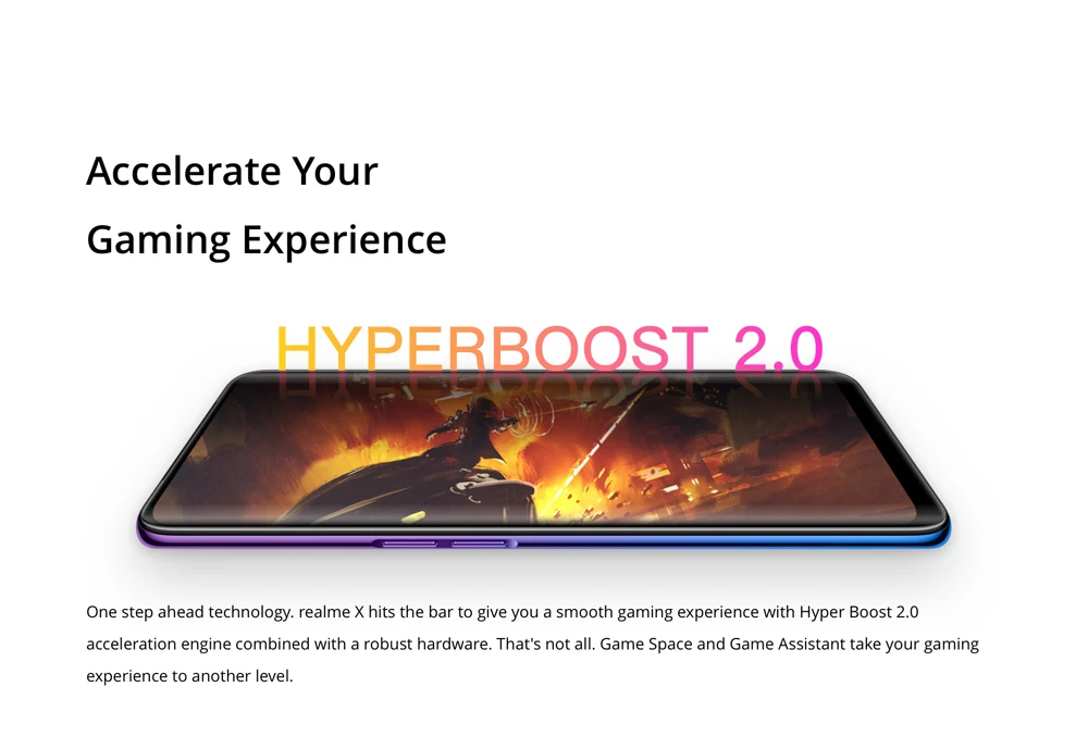 Realme X Snapdragon 710, четыре ядра, 4 ГБ, 64 ГБ, 6,53 дюйма, FHD+ мобильный телефон, 48MP камера VOOC 3,0, быстрое зарядное устройство, смартфон