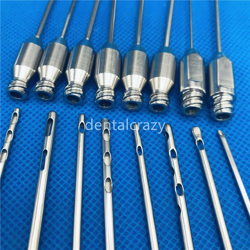 Двойное отверстие для сбора жира cannula стволовых клеток канюля липосакции