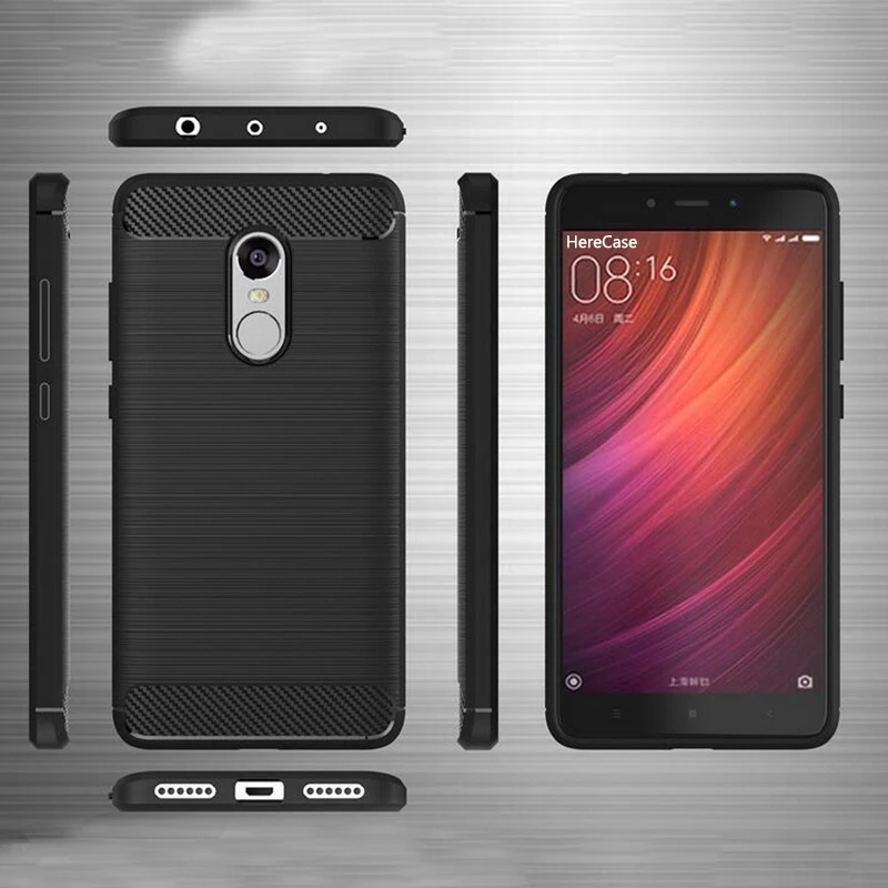 HereCase Soft Leather Case Fundas for Xiaomi Redmi Note 4X 4 5A 4A 5 Plus 3S 3 Pro Prime Mi Mix Max 2 A1 6 5X Cover Coque | Мобильные
