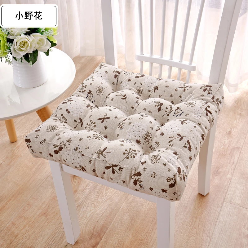 Подушка для сиденья из хлопка с принтом|Чехлы на стулья| |