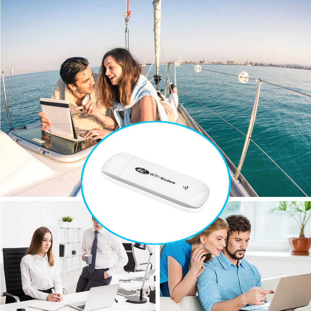 Kebidu 4G LTE Wifi модем SIM карта FDD USB маршрутизатор 150 Мбит/с Мобильная точка доступа