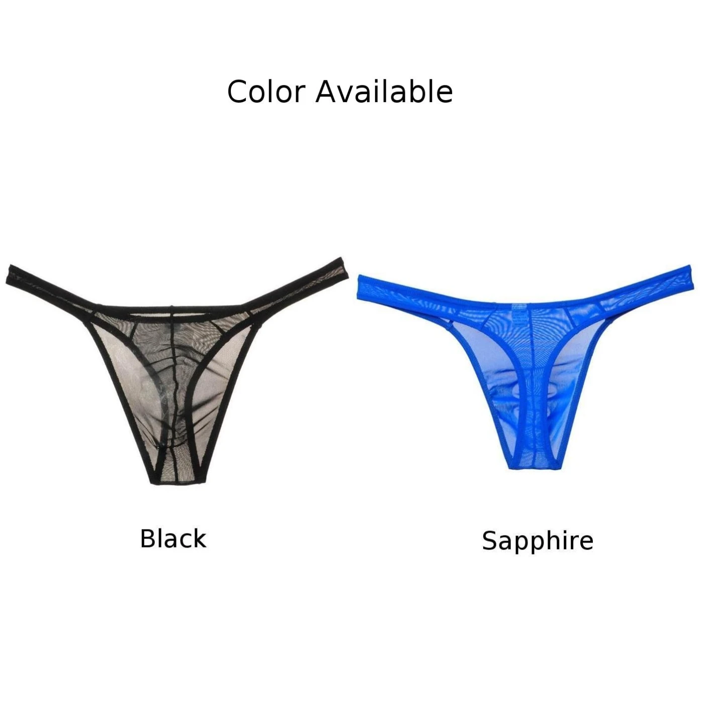 

Men Mesh Transparent Underwear Gay Mens Thongs Sexy G-strings Bikini Gay Seduction Lingerie Jockstrap Tanga Mini T-back Briefs