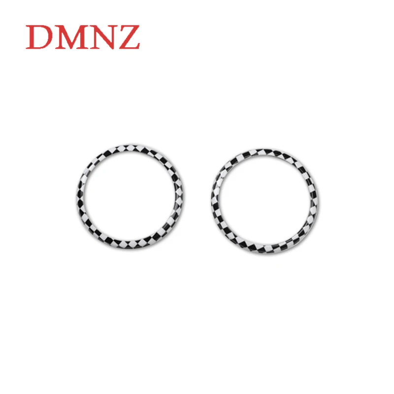 

2 pcs Car speaker Protection Cover Sticker Interior Trim decoration For Mercedes 08-14 Smart 451 Fortwo car styling accessories