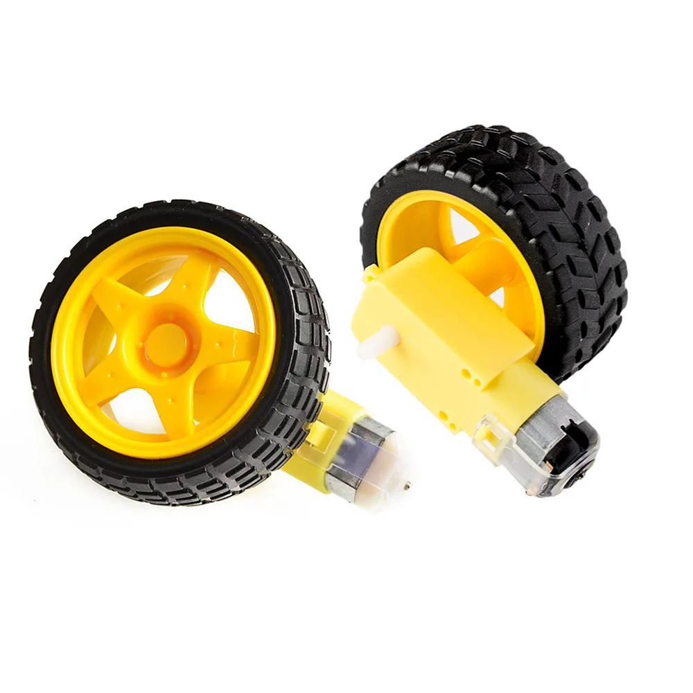 Мотор редуктор TT Motor для умного автомобиля робот arduino комплект колес двигатель