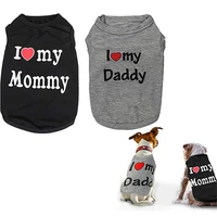 pet dog cat clothes t shirts summer yorkie clothes puppy t shirts cotton vest for french bulldog chihuahua clothes dog fashion