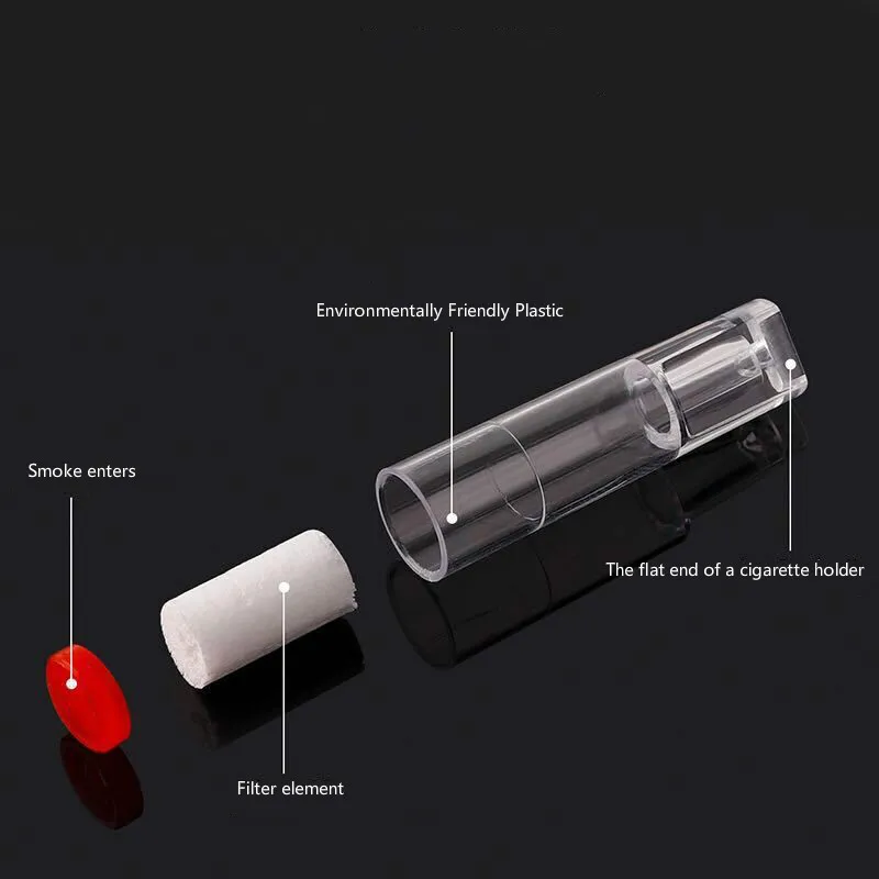 120 шт./кор. мини Портативный творческий серии мундштук курительная одноразового