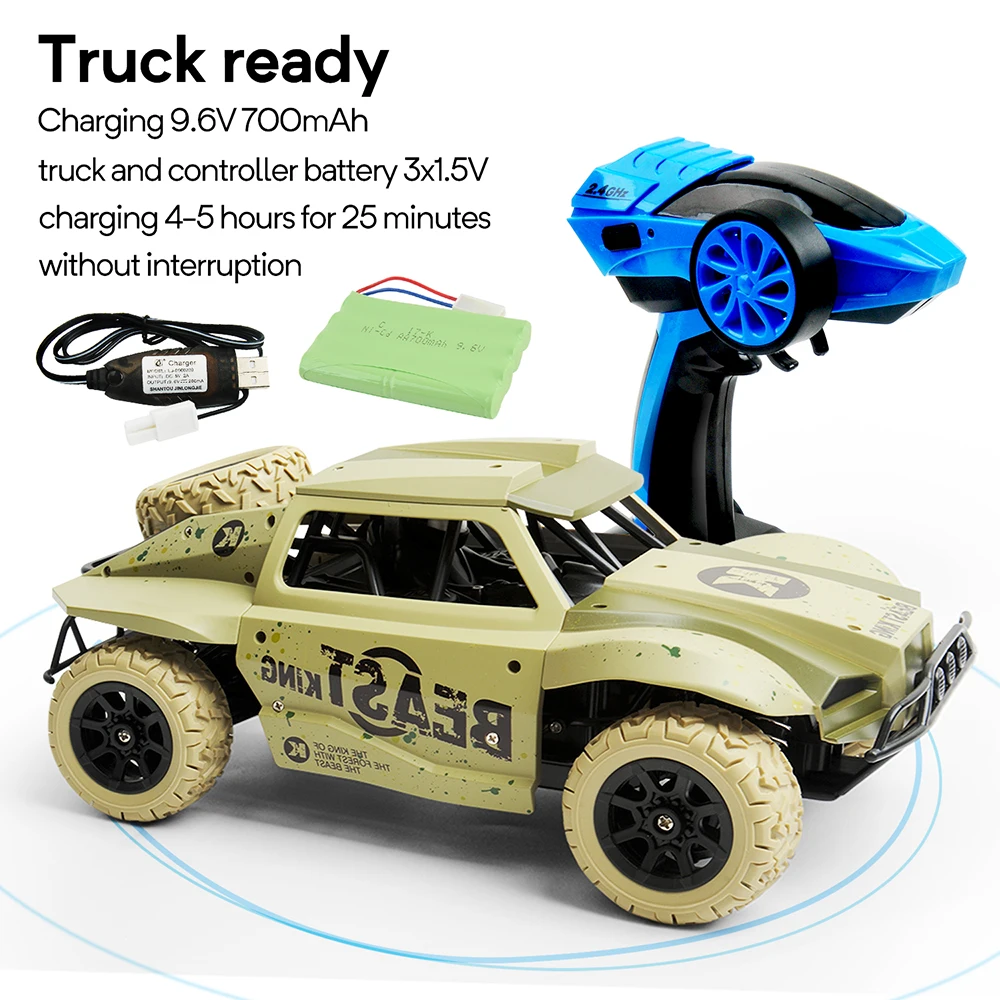 Радиоуправляемый автомобиль 1:18 RTR автомобили с коротким курсом гоночные 4Wd 2 4G