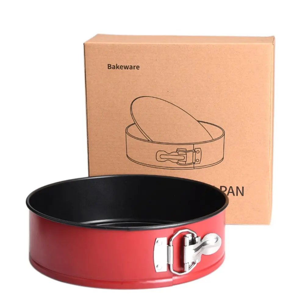 Антипригарная форма для выпечки торта в форме пружины оловянный лоток 4 дюйма Diy