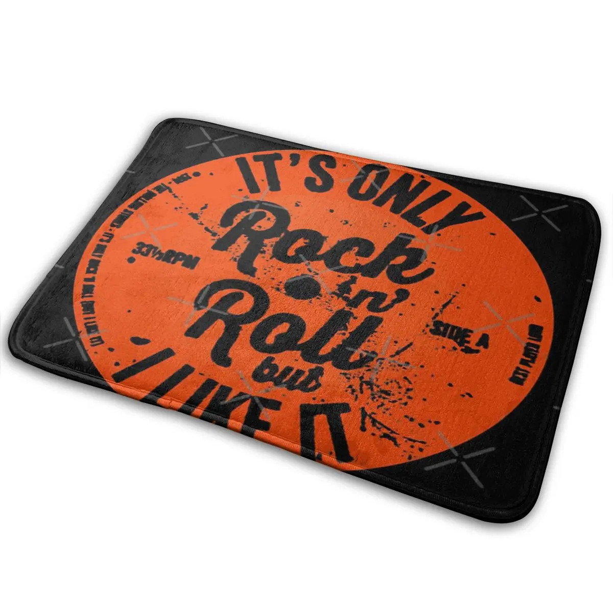 Его единственный коврик ROCK N ROLL из пенопласта игровой пушистый для украшения