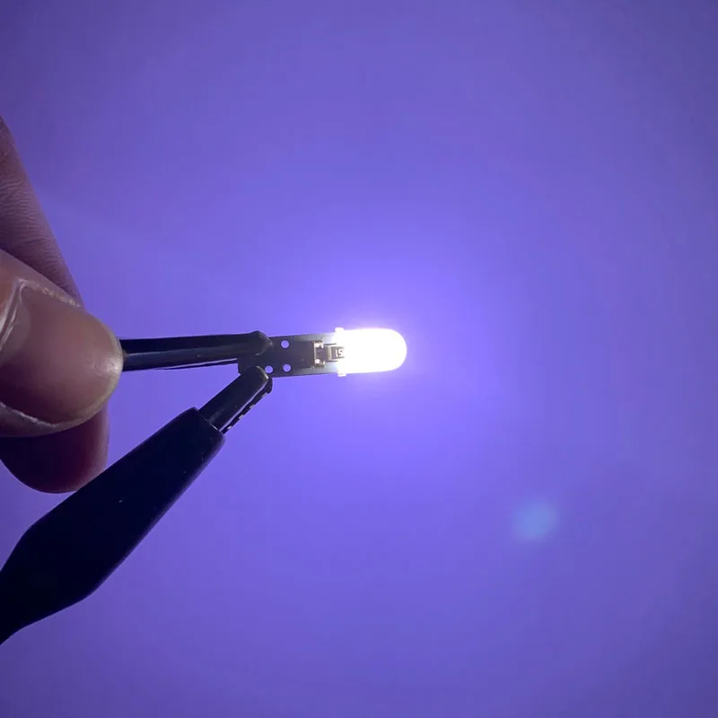 100 шт. AC 12 В T5 w3w светодиод 2 SMD 3014 светодиодная панель приборов спидометр приборная