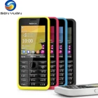 Оригинальный разблокированный мобильный телефон Nokia 301, 3G мобильный телефон, дисплей 2,4 дюйма, одна и две SIM-карты, 2G GSM WCDMA, камера 3 Мп, Восстановленный