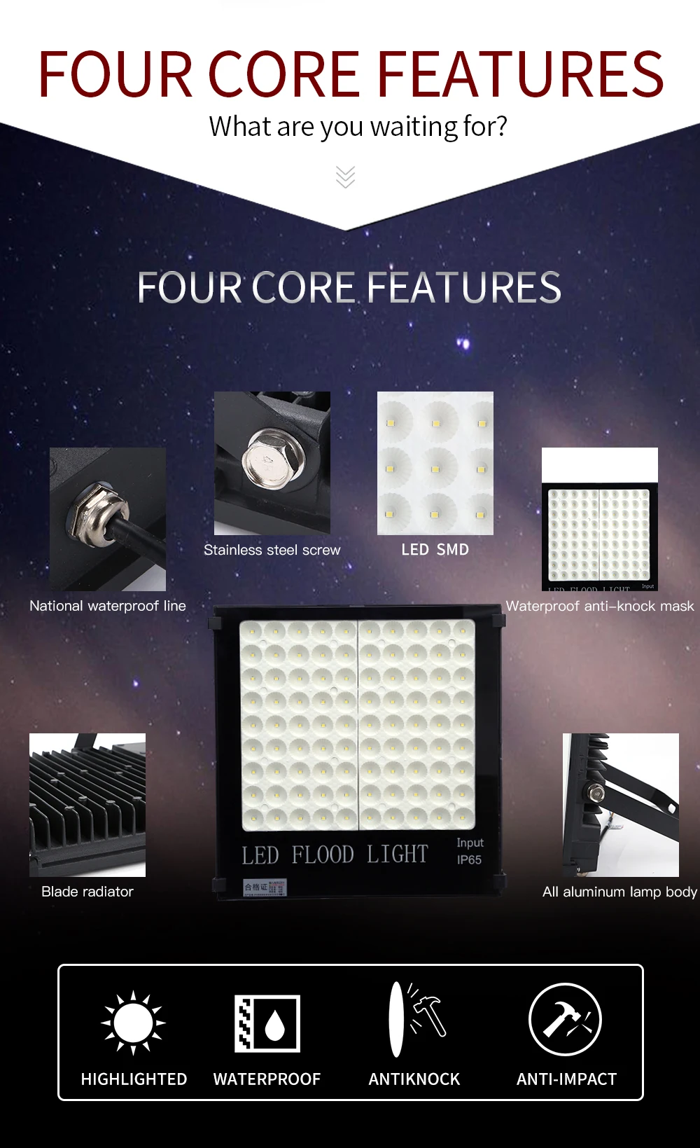 10 Вт светодиодный наружный прожектор высокой мощности Ландшафтные огни