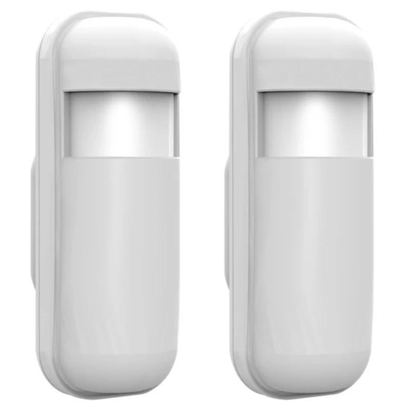 

New 2Pcs 433 Mhz EV1527 Wireless Mini PIR Motion Sensor Alarm Detector Infrared Sensor for Home Alarm System