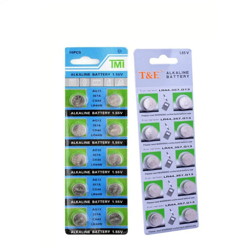 

AG13 20PCS ANTCDJ AG 13 30mAh L1154 LR44 SP76 RW42 RW82 Pila SR44 SR1154 Button Batteries For Watch Cell Coin Battery 1.55V