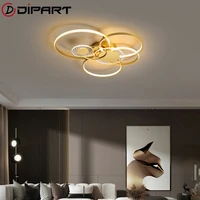 modern led ceiling lights for living room dining room lustre modern kitchen ceiling lamp dimmable with remote lamparas de techo