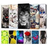 flip leather case for zte blade a 3 5 6 7 a3 a5 a6 a7 2019 2020 lite v10 vita 20 smart case wallet card holder stand cover