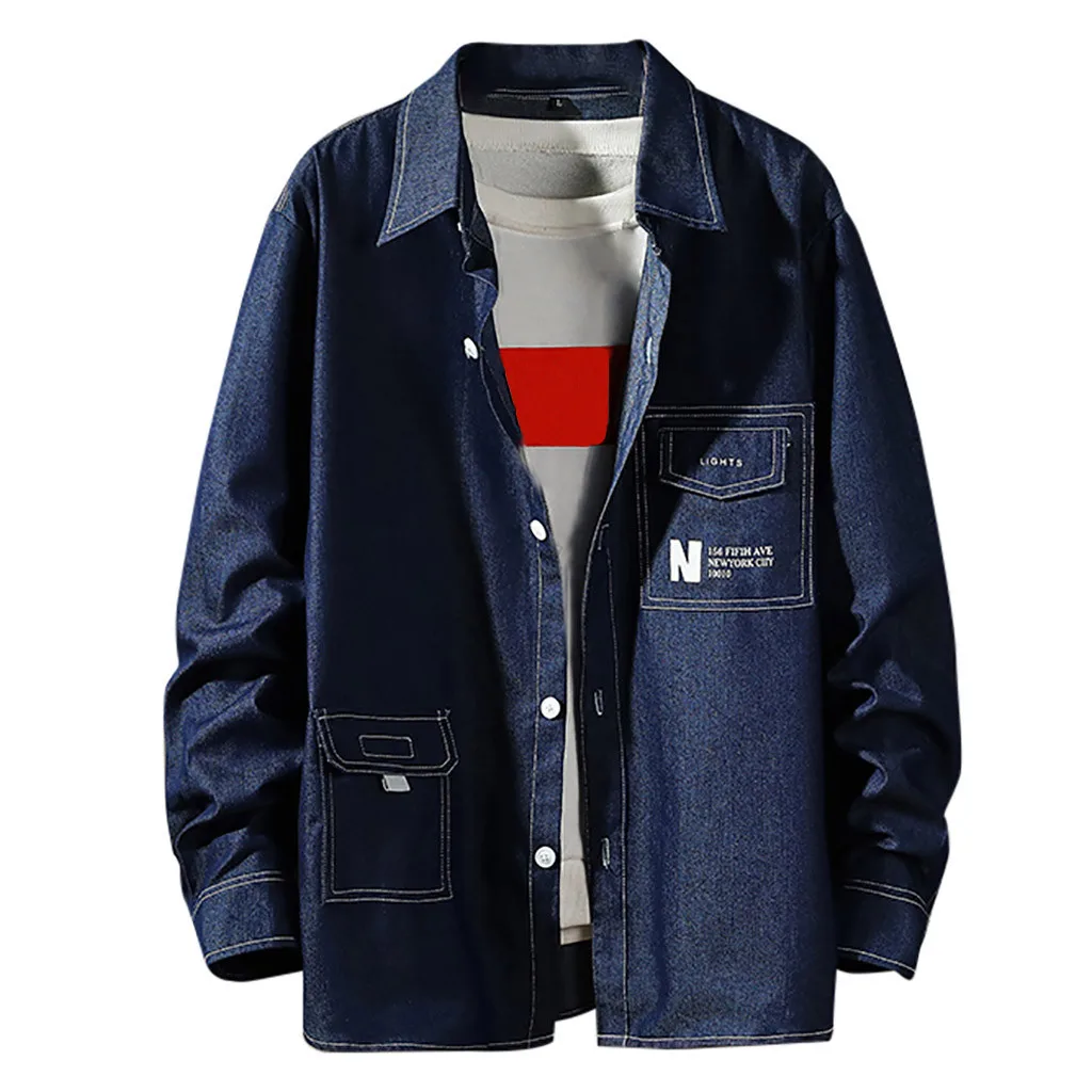 KLV мужские рубашки с длинным рукавом полиэстер туника мужская повседневная