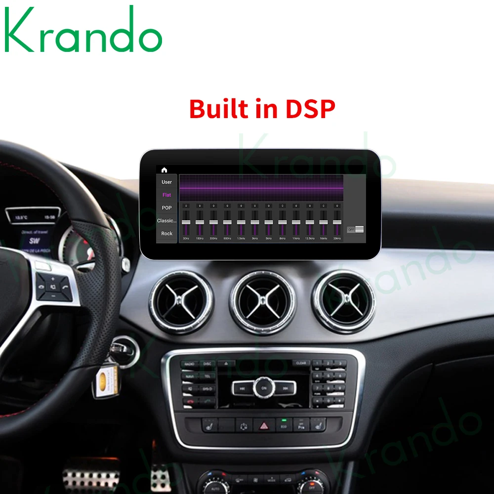 Автомагнитола Krando Android 9. 0 6G 11 0G 128 для Mercedes-Benz A W176 A180 CLA C117 GLA X156 10 25-2012 NTG 2020 4 5 Carplay |