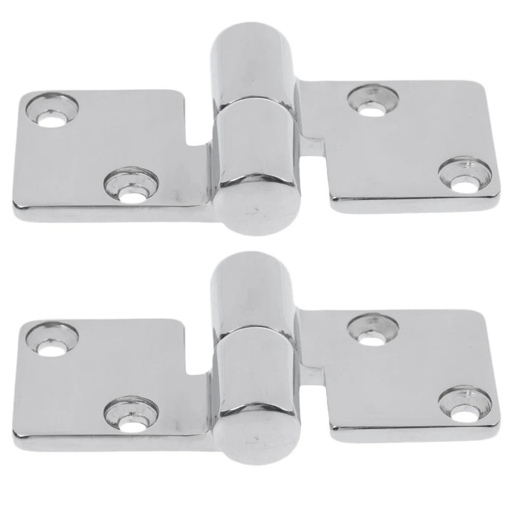 

2pcs 90x38mm Stainless Steel Left Hand Pull Apart Hinge Marine Boat Hardware
