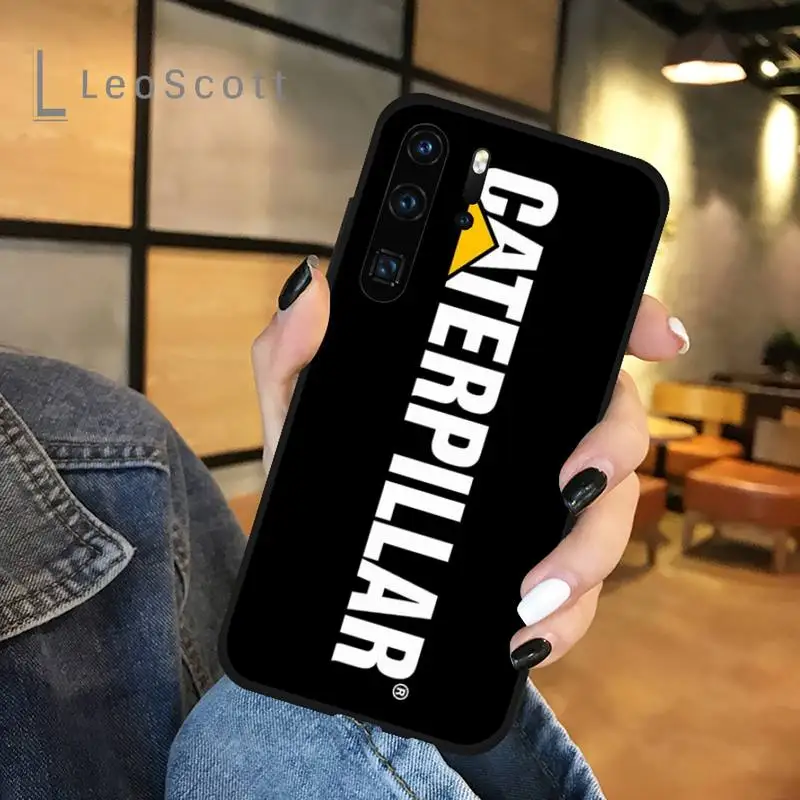 

Luxury excavator caterpillars phone case for Huawei honor Mate P 9 10 20 30 40 Pro 10i 7 8 a x Lite nova 5t
