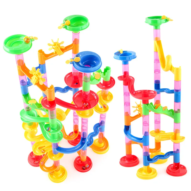 Строительные блоки Marble Run 29-105 шт. воронки горки кирпичи игрушки для детей