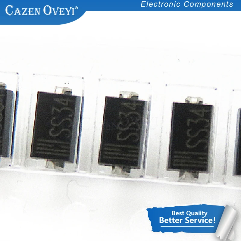 100 шт./лот 1N5822 SMA SS34 smd do 214ac IN5822 диод Шоттки ss34 в наличии|Диоды| |