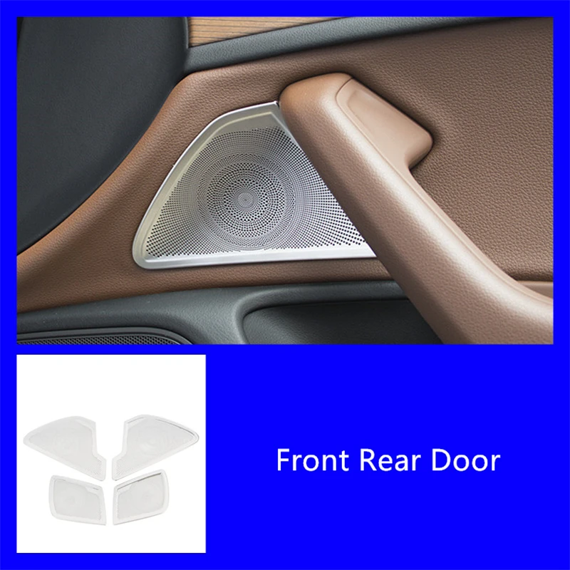 

Декоративная наклейка на панель автомобильной двери для Audi A6 C7 2012-2018, модифицированные аксессуары