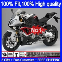injection mold for bmw s 1000 rr silvery grey s 1000rr 33mc 87 s1000 rr 2015 2016 2017 2018 s1000rr 15 16 17 18 oem fairings kit