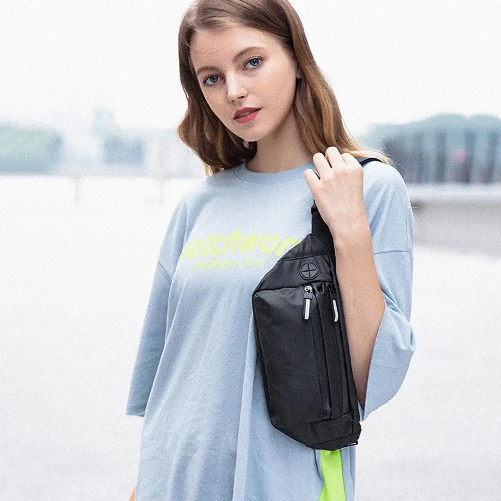 Женская Мужская многофункциональная сумка на плечо для мобильного телефона