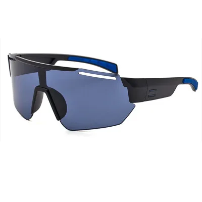

New colorful outdoor cycling sunglasses men's tide one big surrounded sunglasses men's outdoor windproof goggles