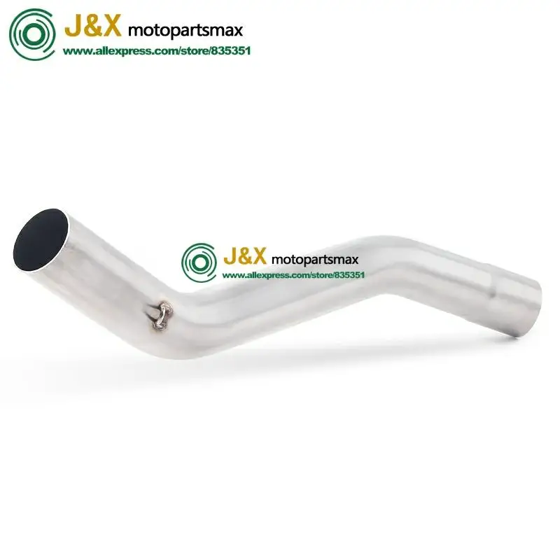 Мотоцикл Полный выхлопной системы Escape modifid адаптер ссылка Средний изгиб трубы