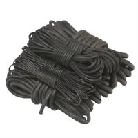 5 meters round genuine cowhide rope 1 1 5 2 2 5 3 4 5 6 8mm black leather rope diy leather bracelet jewelry making