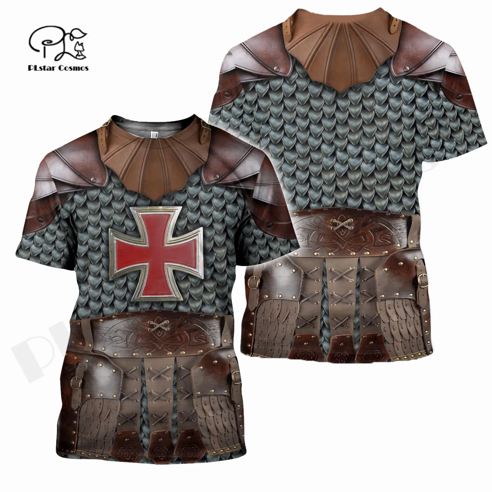 

Женская/мужская футболка PLstar Cosmos 3DPrint Newest Armor Cos Warrior Art уникальная уличная одежда Харадзюку Повседневная забавная футболка с коротким рукаво...