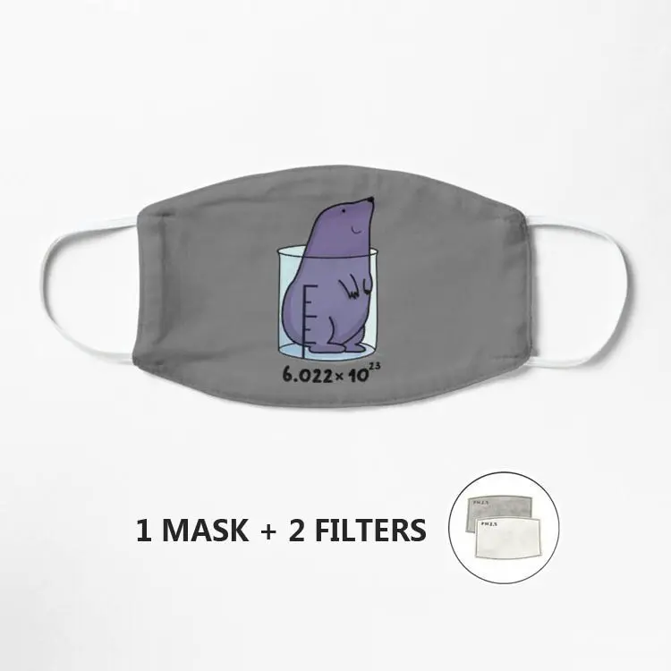 

Маска для лица с изображением родинок животных