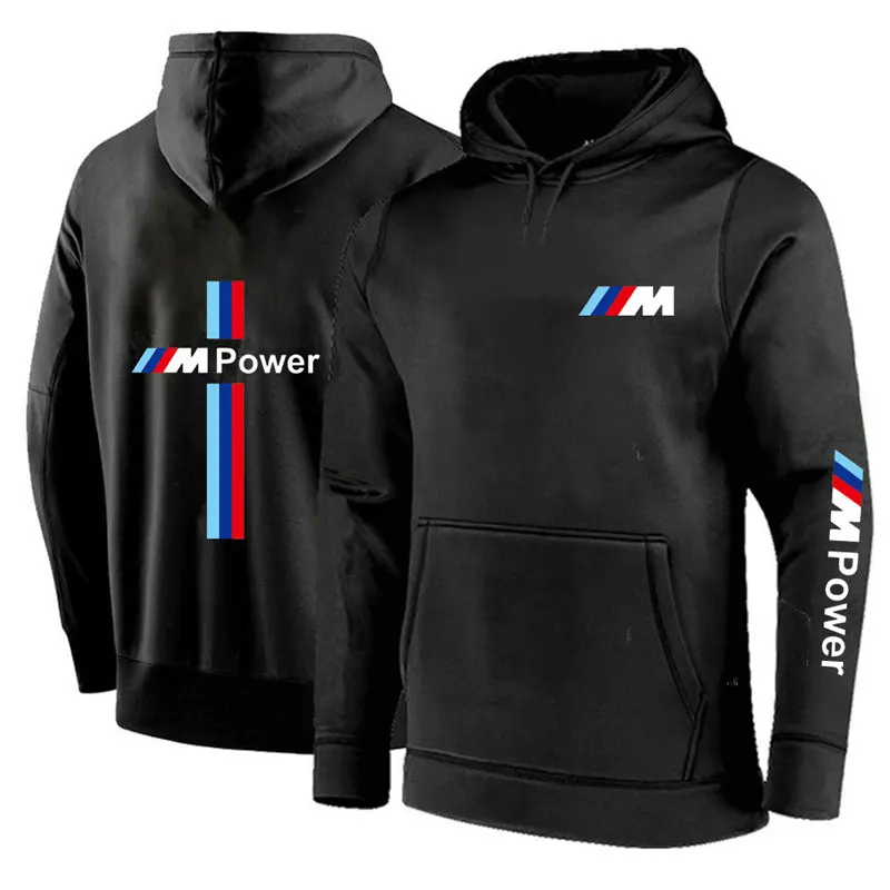 Весна-Осень 2020 модные толстовки Bmw M Power свитшоты пуловер на заказ флисовые