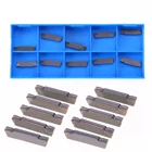 10Pcs MGMN200-G LDA Carbide Inserts Blades Grooving Cutting Lathe Tool Turning Tool For Machining Steel