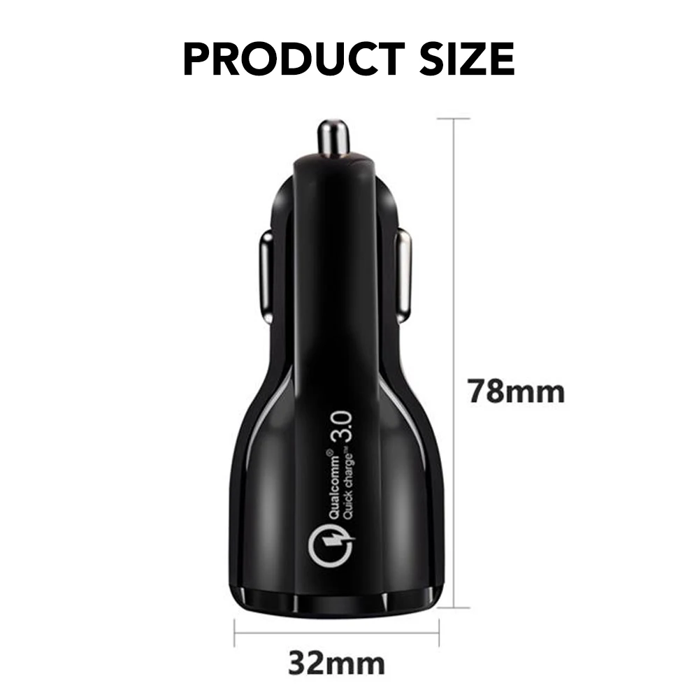 Автомобильное зарядное устройство USB 3 1 А быстрая зарядка для koda Octavia A5 A7 RS Fabia Superb