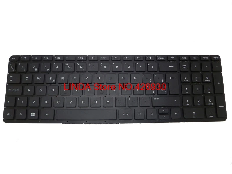 Клавиатура для hp Pavilion 15-P000 US/GR/UK/SP V140646GS1 9Z. N9HSQ. 70G 762529-071 762529-001 762529-041 762530-041 762530-001