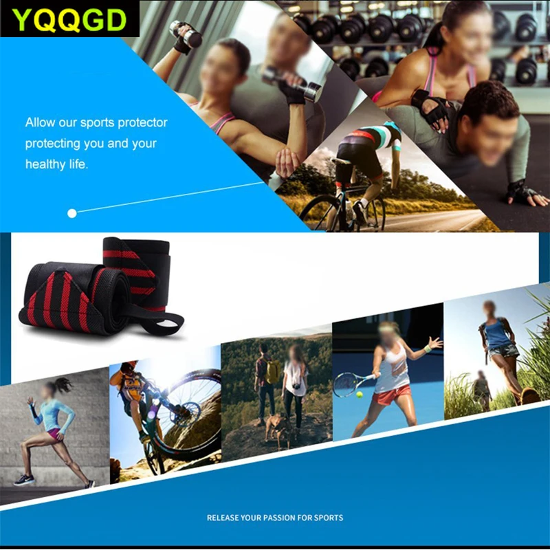 1 пара наручных обертываний для поддержки запястья-подходит как мужчин так и