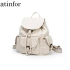 Рюкзак тканевый Женский, из экохлопка, с защитой от кражи