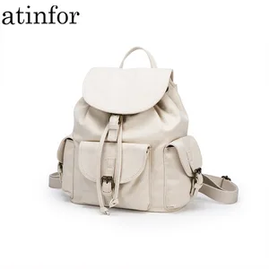 Рюкзак тканевый Женский, из экохлопка, с защитой от кражи