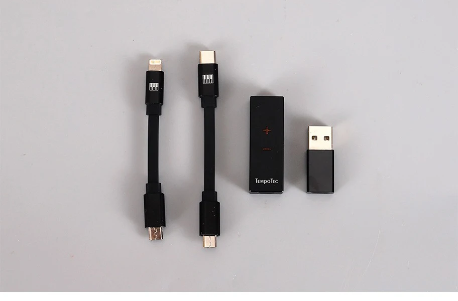 black TempoTec SONATA HD PRO TYPE C до 3,5 мм DSD256 для Android и iPhone усилитель для наушников адаптер ЦАП - Цвет: black