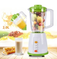 bpa free household blender food processor 2 group blade juicers liquidificador smoothie machine egg beater meat grinder