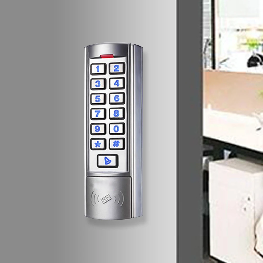 IP68 водонепроницаемый металлический кнопочный контроль доступа 13 56 МГц кардридер