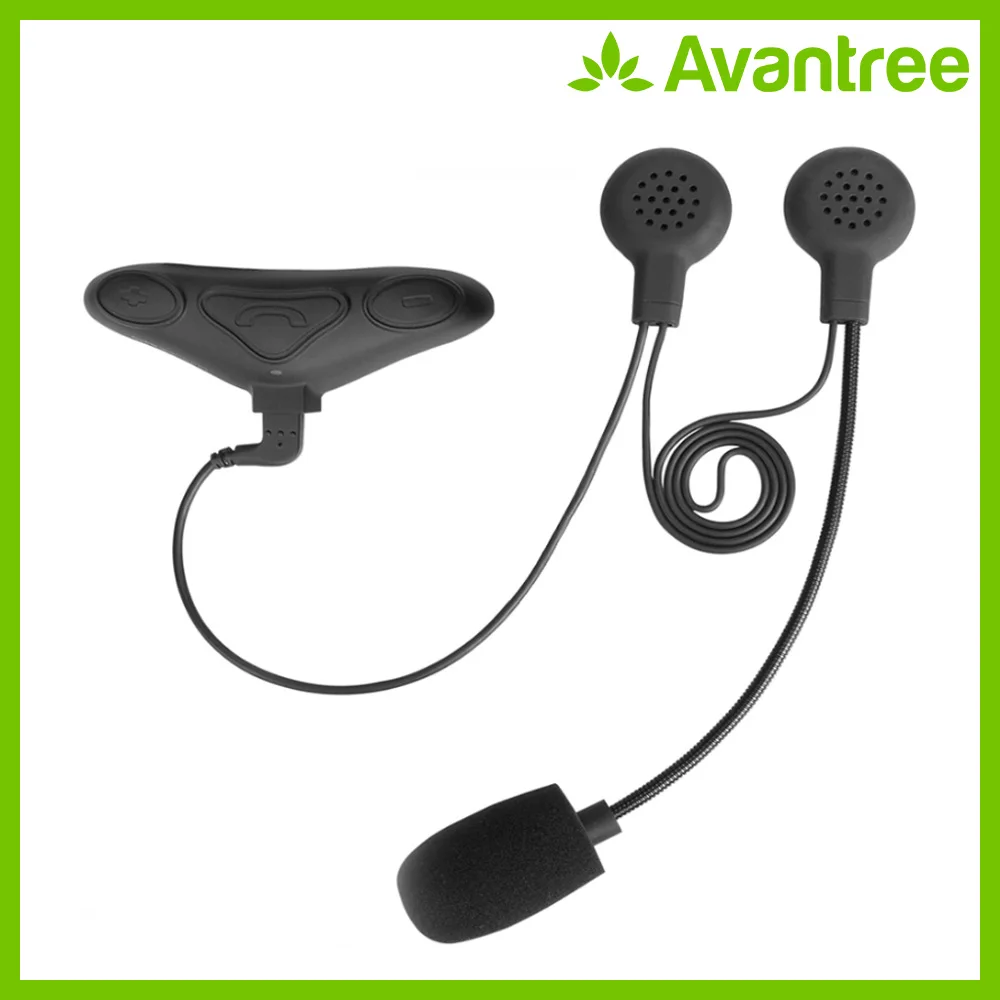 Avantree [ версия] Водонепроницаемая bluetooth-гарнитура для мотоциклетного шлема с микрофоном для мотоциклистов