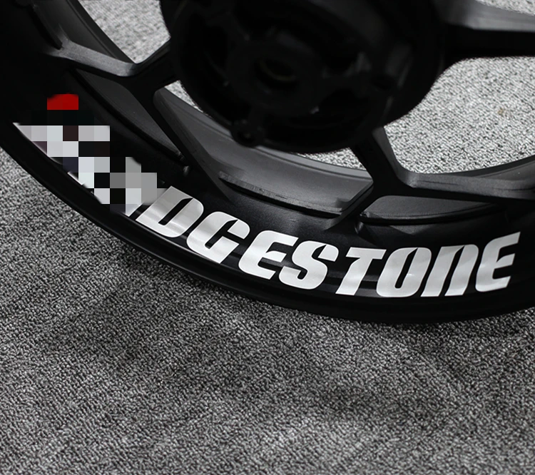 Автомобильный Стайлинг Виниловая наклейка для мотоцикла колесных шин обода