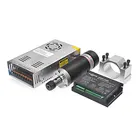 Шпиндельный двигатель Daedalus 600w ER16 CNC бесщеточный электродвигатель вращения шпинделя 48v DC старой версии с блоком питания BLDC Driver